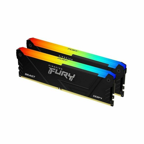 Kingston Fury Оперативная память Beast Black DDR4 3200 МГц 2x16 ГБ RGB 13940₽