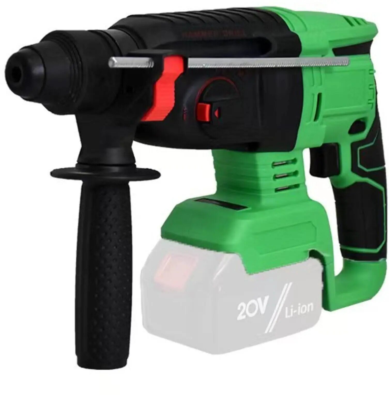 Перфоратор аккумуляторный SDS-plus Zitrek ZKCH20FU, 20 В Li-Ion 2x4 Ач, 2 Дж