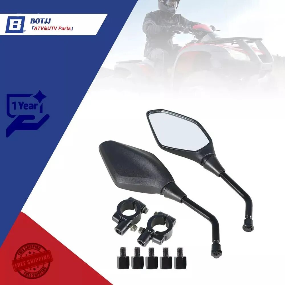 Изображение Зеркала заднего вида для мотоцикла ATV M10, М8