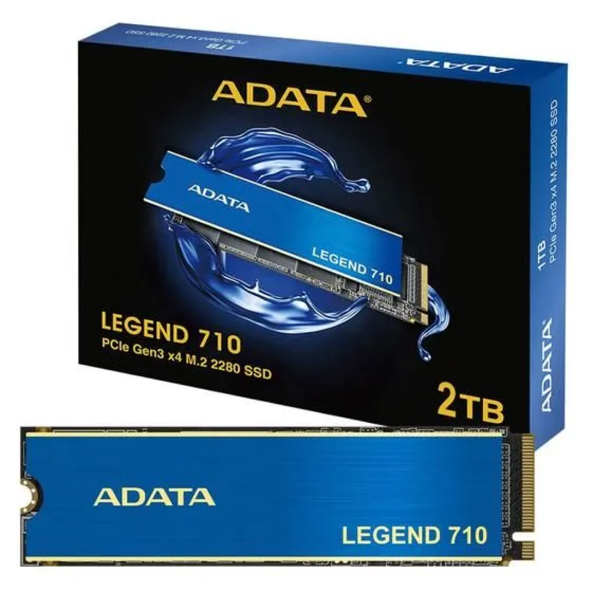 Накопитель SSD A-Data PCI-E 3.0 x4 2TB ALEG-710-2TCS Legend 710 M.2 2280
