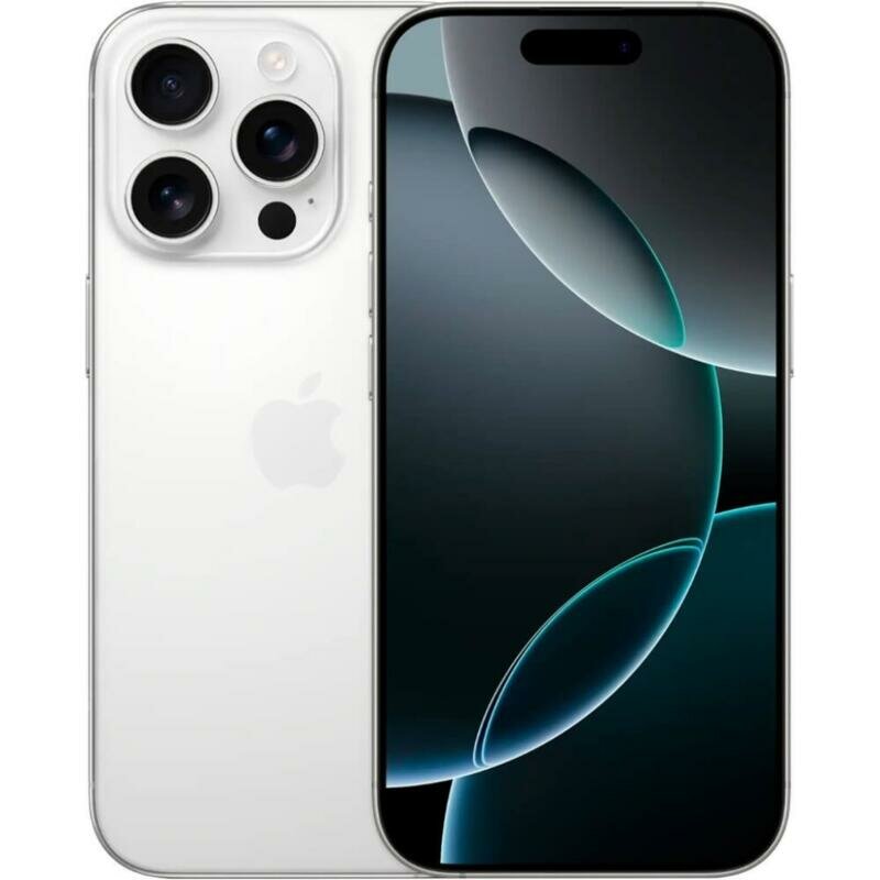 Смартфон Apple iPhone 16 Pro 256Gb nano SIM+eSIM White Titanium