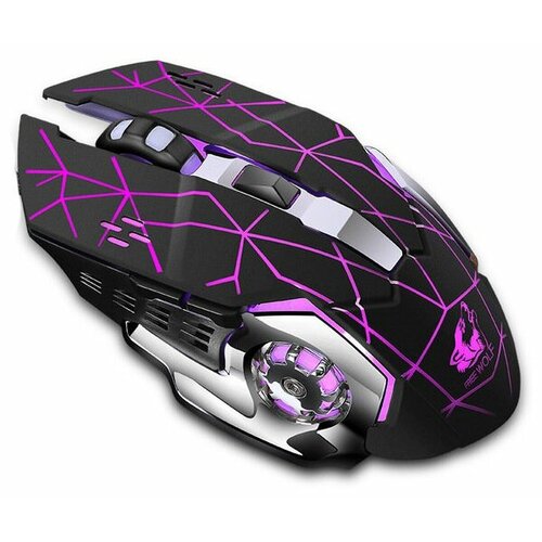 Игровая мышь Беспроводная мышь Бесшумная мышь Мышь компьютерная игровая С RGB подцветкой Встроенный аккумулятор 799₽