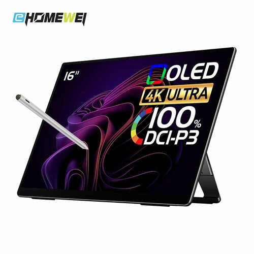 Портативный монитор EHOMEWEI RO5 Pro OLED 16 дюймов 4K 54804₽