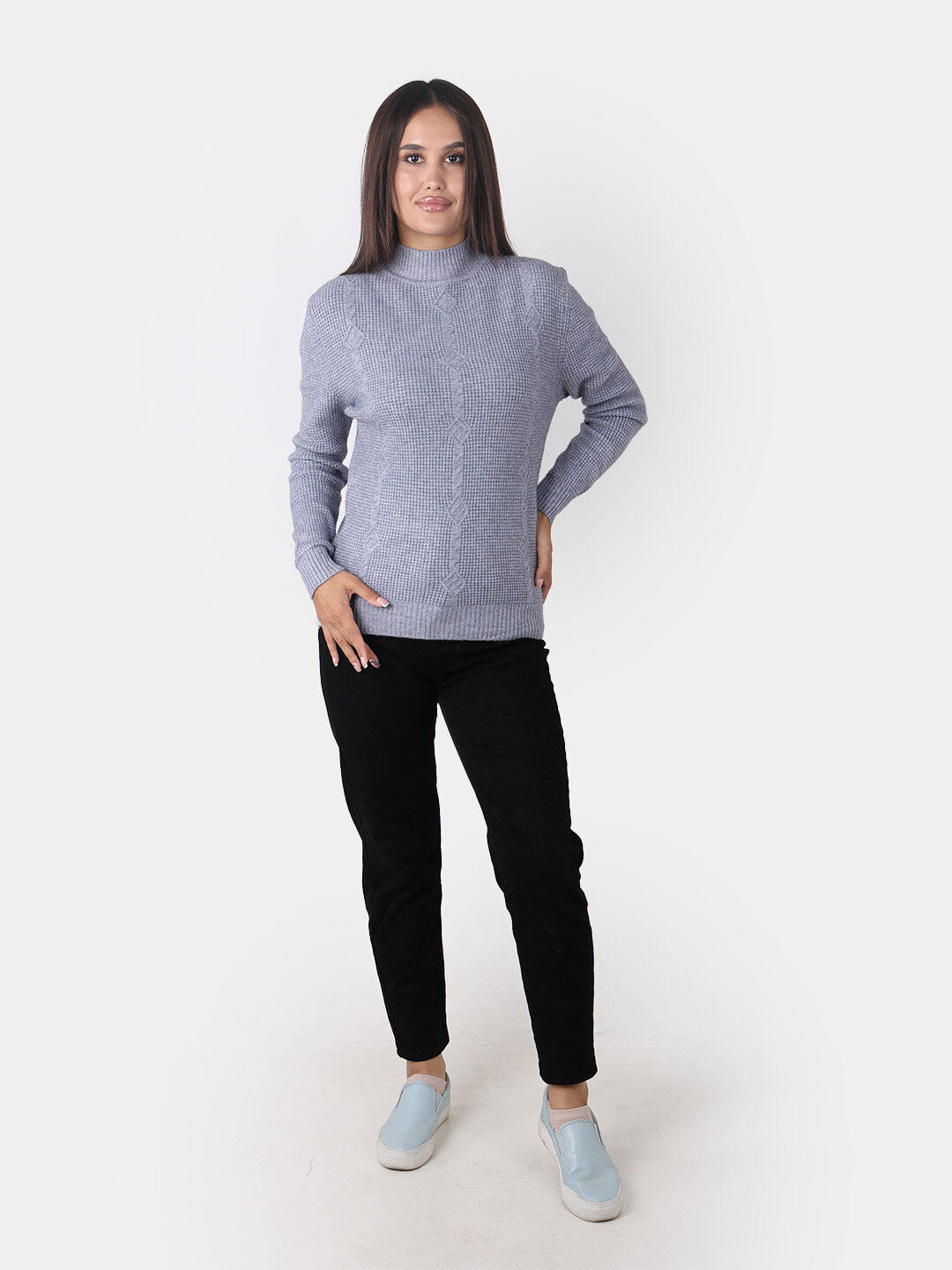 Свитер размер One Size, , серый металлик — фото 1