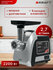 Мясорубка электрическая с насадками мощная KRAFT KF-MG2203BL