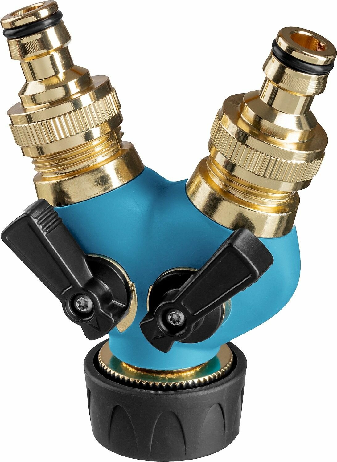 Двухканальный поливочный распределитель GRINDA BS-1, латунь, внутренняя резьба, диаметр 3/4" - 1", PROLine 426112_z01