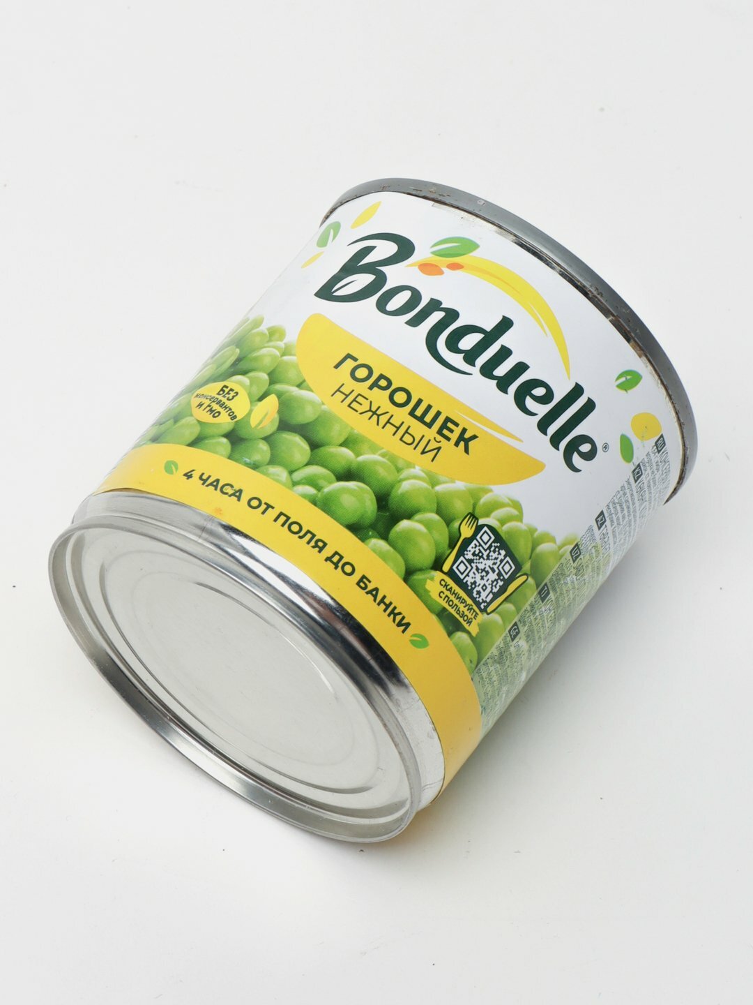 Зеленый горошек Bonduelle нежный, 400 г — фото 1