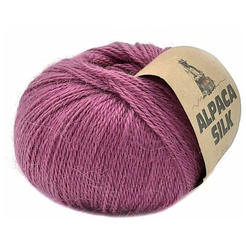 Пряжа Alpaca Silk Michell - 1 моток (150 м, 50 гр), цвет 3730