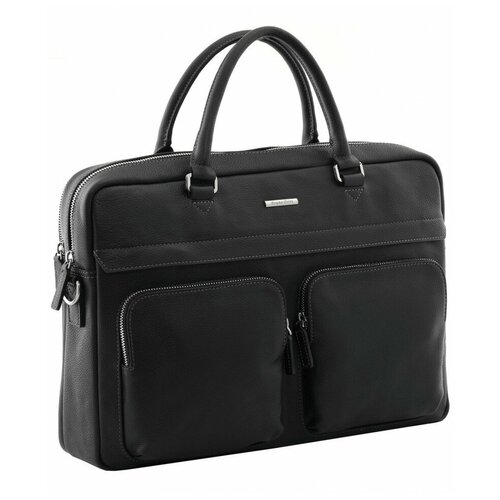 Мужская кожаная бизнес-сумка Bruno Perri L11756/1 черный