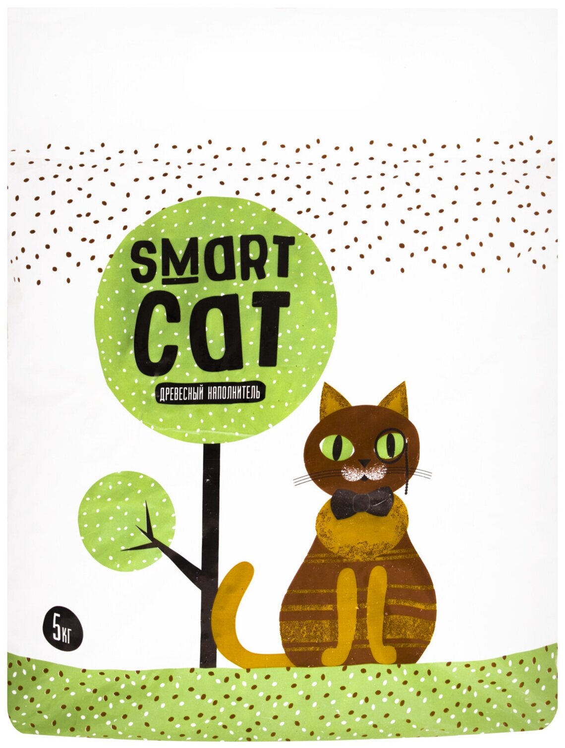Smart Cat Древесный наполнитель, 5 кг - фотография № 8