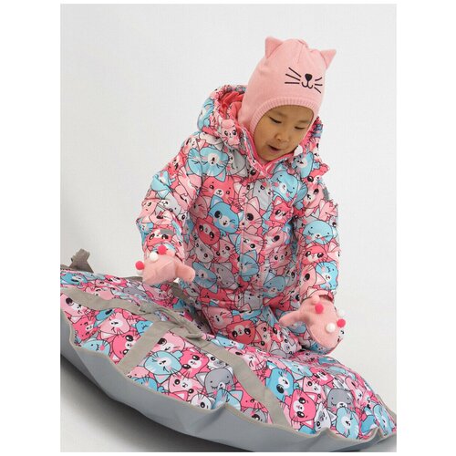 фото Шапка playtoday, размер 50, розовый