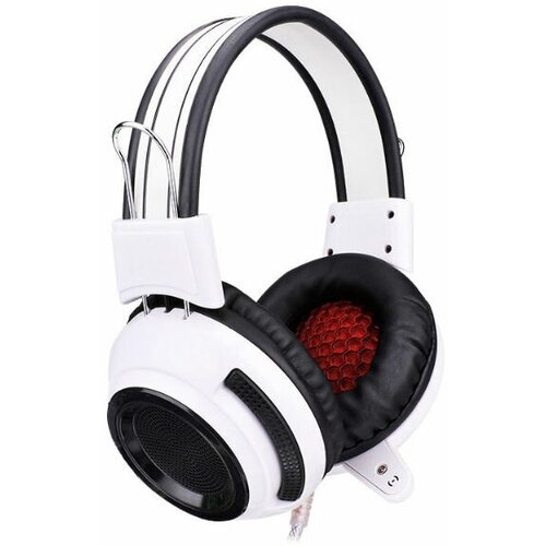 Наушники с микрофоном Oklick Белый черный 25м мониторы оголовье AH-V1W 178800₽