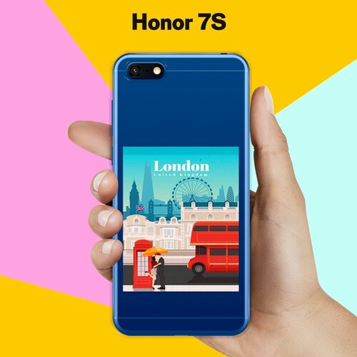 Силиконовый чехол London на Honor 7S