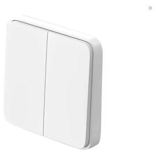 Выключатель Xiaomi Wireless Switch Double Button (XMWXKG01YL) mss510 умный выключатель meross smart wifi wall switch physical button