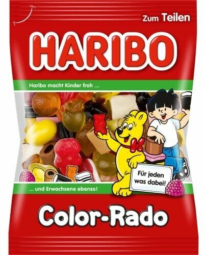 Мармелад жевательный Харибо Колор Радо 100 грамм / Haribo Color Rado 100 g