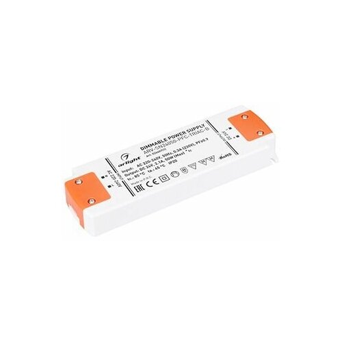 фото Блок питания arv-sn24050-pfc-triac-b (24v, 2.1a, 50w) (arlight, ip20 пластик, 3 года)