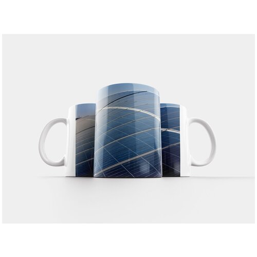 фото Кружка "солнечные батареи, солнечные фотоэлектрические, электричество" 320 мл lotsprints