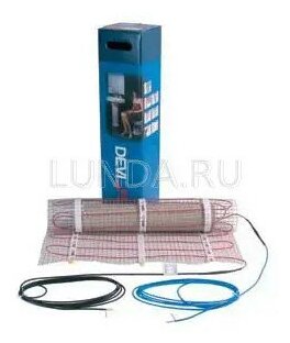140F0336 Мат нагревательный одножильный heat DSVF-150 0.45х10м 750W (5.0 кв.м) DEVI - фото №19