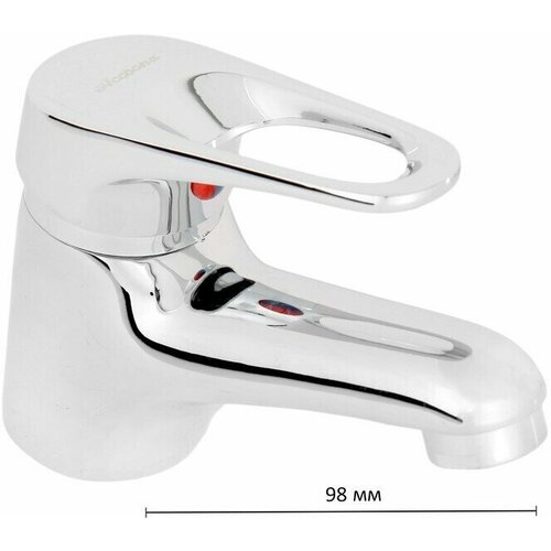 Смеситель для раковины кухни ванной A89050 однорычажный хром 3868₽