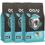 Oasy Dry Cat Grain Free сухой беззерновой корм для котят и беременных и кормящих кошек с рыбой - 1,5 кг х 3 шт. - изображение
