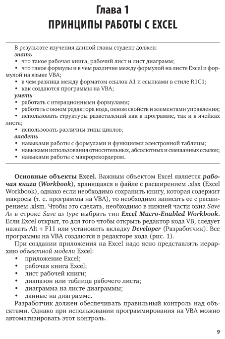 Прикладное программирование на Excel 2019 2-е изд., пер. и доп. Учебное пособие для вузов - фото №9