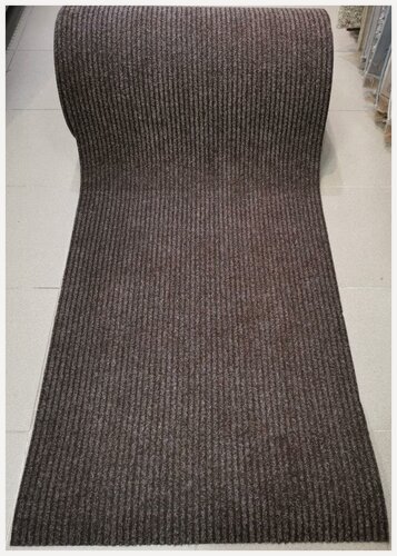 Изображение товара Дорожка ворсовая на резиновой основе Orotex Antwerpen 7058, цвет Коричневый, размер 1,2 м на 2 м, вес 2,76 кг