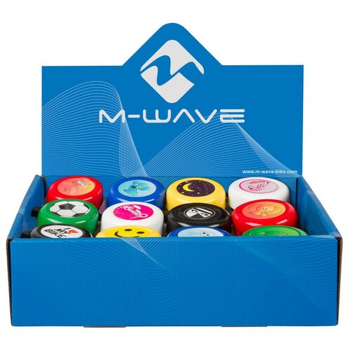 фото Звонок 5-420190 сталь детский 12 цветов в ассортименте m- wave m-wave