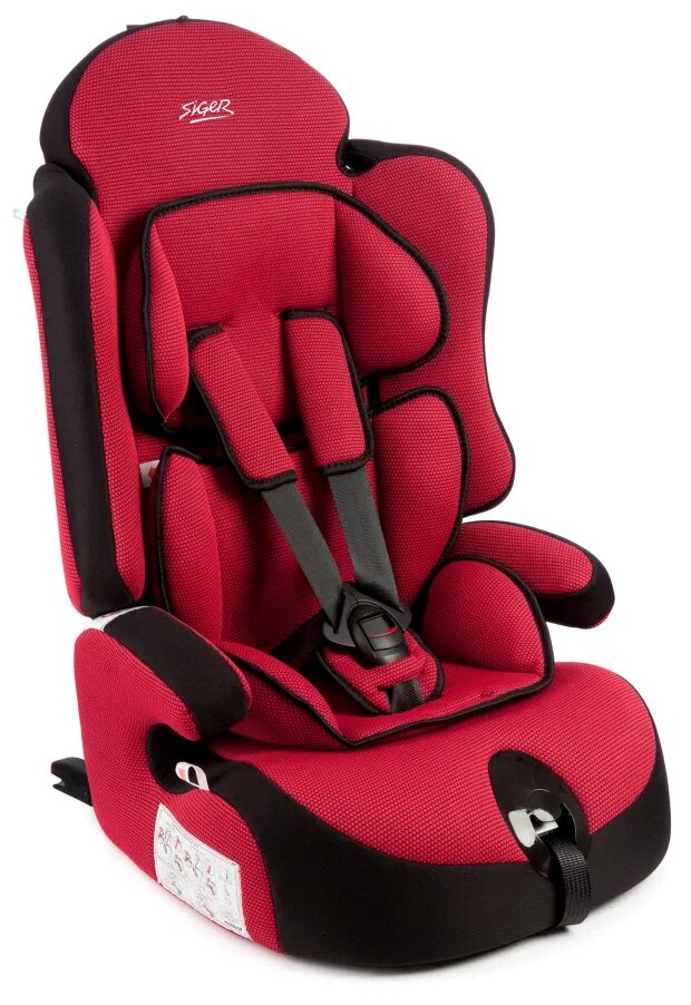 УУД Прайм Isofix Красный Siger 1-12л/9-36кг/грI/II/III *1 Kres0146, .