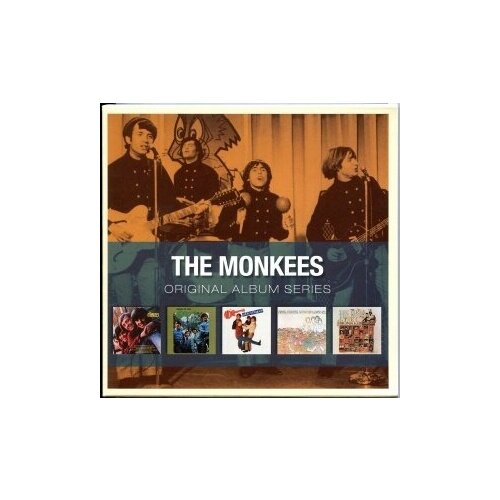 Компакт-Диски, Rhino Records, THE MONKEES - ORIGINAL ALBUM SERIES (5CD) компакт диски warner records elvis costello original album series spike mighty like a rose brutal youth kojak variety all this useless 5cd