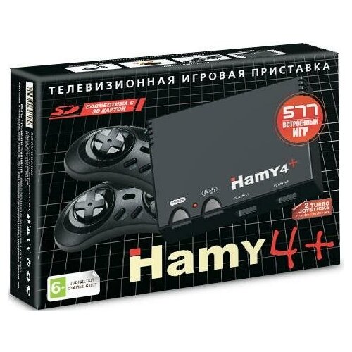 игровая приставка 8 bit super mini sfc 620 в 1 620 игр 2 геймпада серый Игровая приставка 8 bit + 16 bit Hamy 4+ (577 в 1) + 577 встроенных игр + 2 геймпада (Черная)