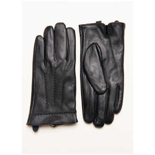 фото Перчатки кожаные мужские 07, hannelore, размер 11, черный