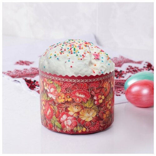 Форма бумажная для кекса, маффинов и кулича 