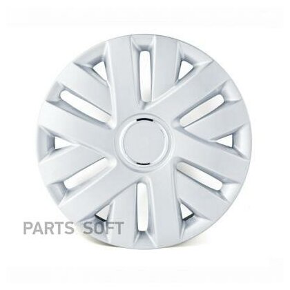 AUTOPROFI WC1145SILVER14 WC-1145 SILVER (14)_колпаки колесные! PP пластик регул. обод к-кт 4ш