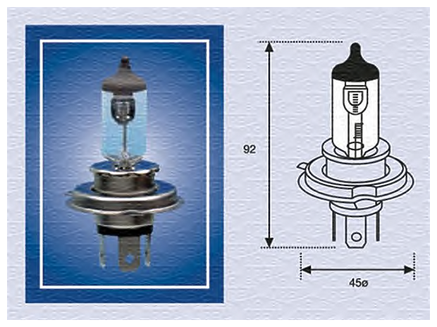 Лампа накаливания Magneti Marelli 002156100000