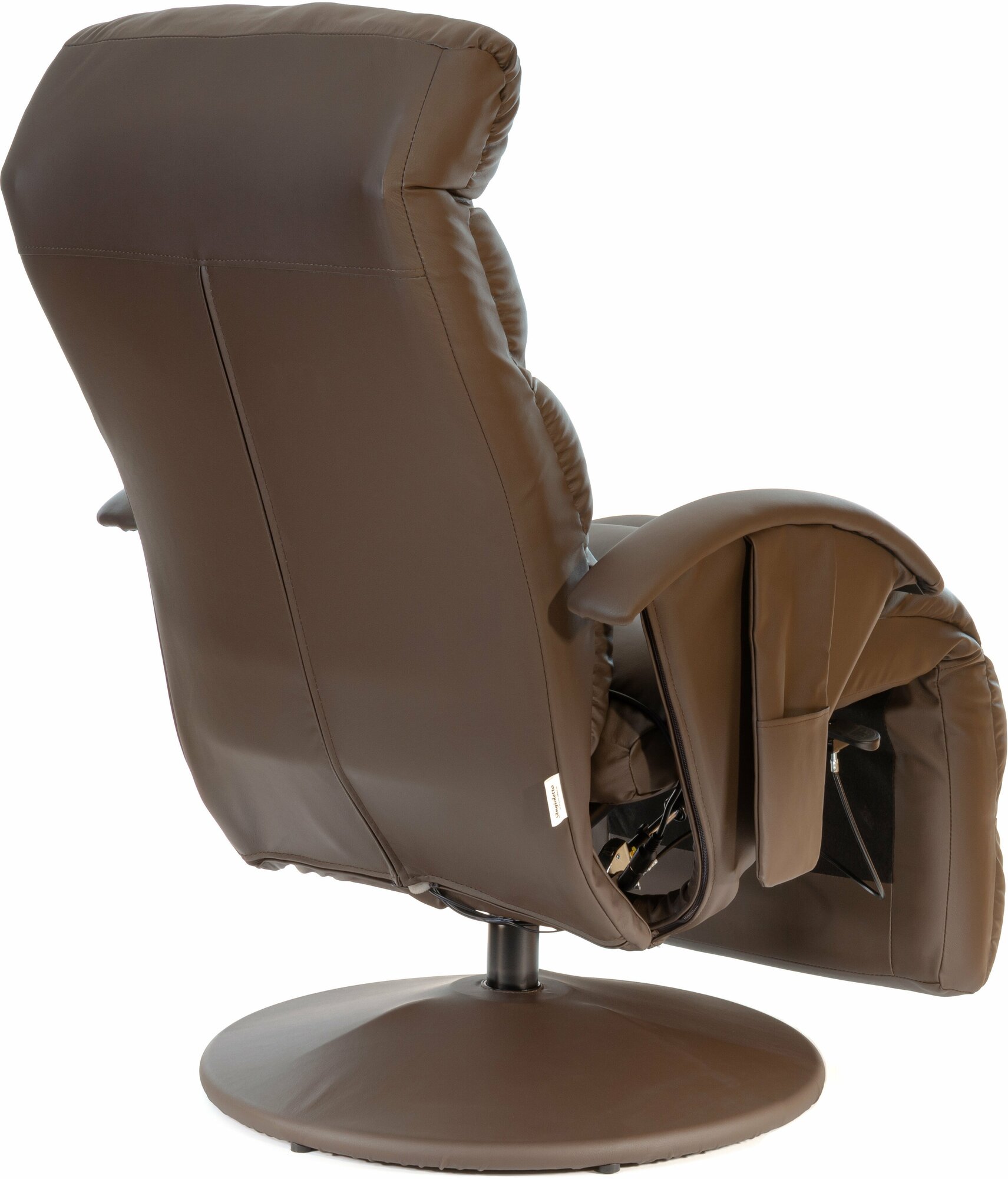 Кресло вибромассажное Angioletto Portofino Brown - фотография № 2