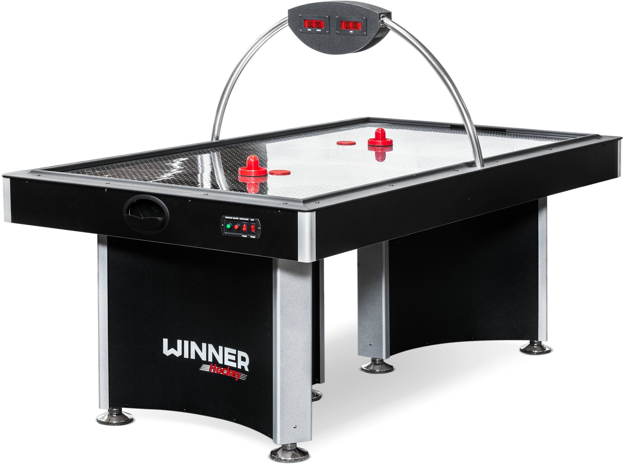 WINNER Игровой стол аэрохоккей BLACK DIAMOND PRO 7ф