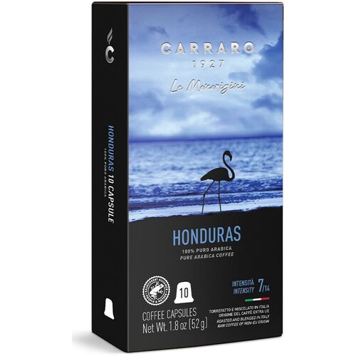 Кофе капсульный Carraro Honduras упаковка:10капс. Nespresso