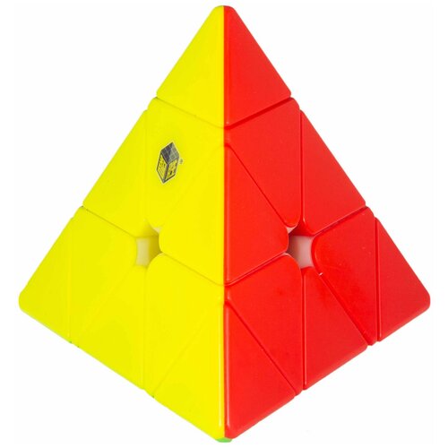 Головоломка пирамидка 3х3 Yuxin Little Magic Pyraminx скоростная магнитная пирамидка yuxin pyraminx huanglong m черный