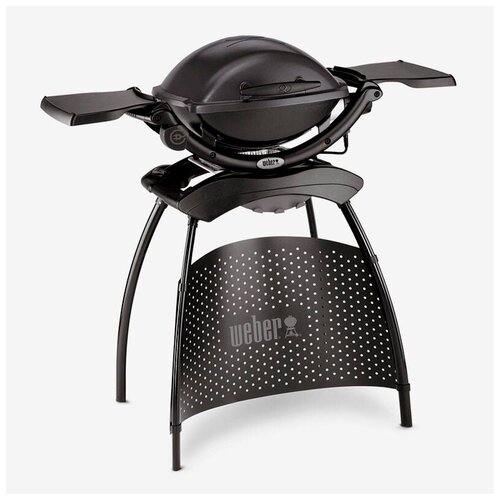 Weber Электрический гриль Weber Q1400 темно-серый подставка и пристолья 5499000₽