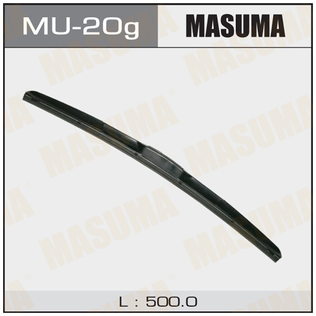 Щетка стеклоочистителя гибридная MASUMA 20"/500 мм крюк