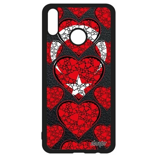 фото Чехол для телефона honor 8x, "флаг турции с сердцем" любовь туризм utaupia