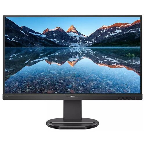 LCD PHILIPS 27 273B9 черный с поворотом экрана {IPS 1920x1080 75Hz 4ms 178/178 250cd HDMI1.4 DisplayPort1.2 4xUSB3.2 USB-TypeC3.2 MM}