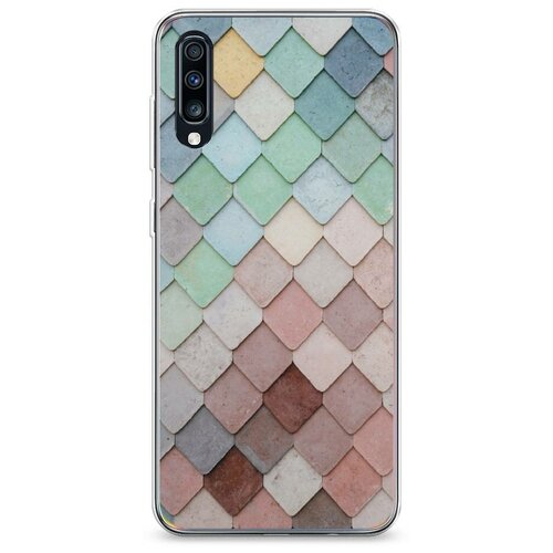 фото Силиконовый чехол "геометрия 24" на samsung galaxy a70 / самсунг галакси а70 case place