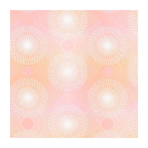 Ткань для пэчворка PEPPY LOOSE LEAF 50 x 55 см 122 г/кв. м ± 5 100% хлопок WELD-20039-144 PEACH