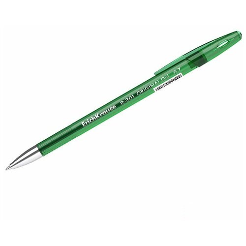Ручка гелевая Erich Krause R-301 Original Gel (0.4мм, зеленый) 1шт. (45156)