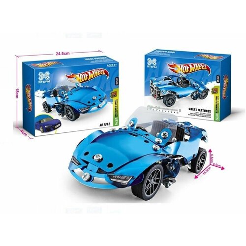 Металлический конструктор hot wheel