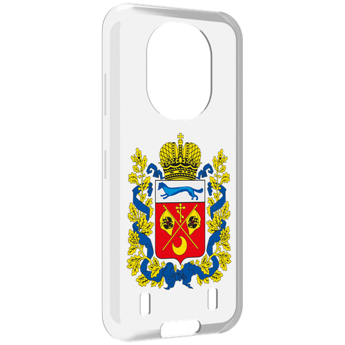 Чехол MyPads герб-оренбургская-область для Oukitel WP16 задняя-панель-накладка-бампер
