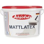 Краска водно-дисперсионная Absolute Mattlatex моющаяся матовая - изображение