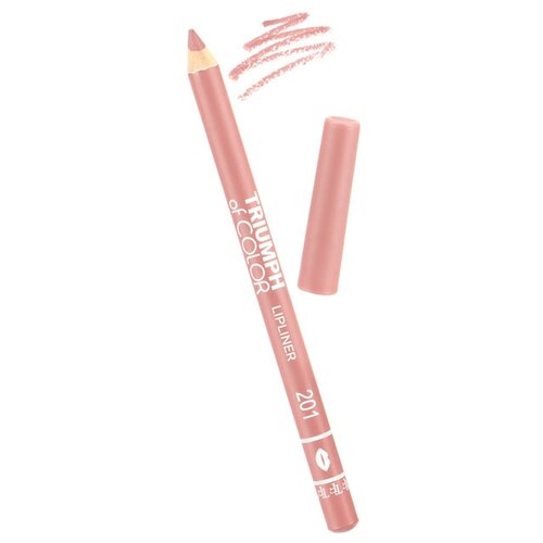 TF Cosmetics карандаш для губ Triumph Of Color Lipliner, 201 Пыльно-розовый
