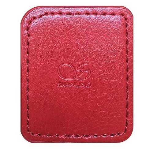 фото Чехол shanling для m0 leather case red